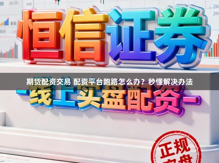 期货配资交易 配资平台跑路怎么办？秒懂解决办法
